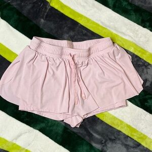 Women’s Athleta Light Pink Athletic Shorts Size L